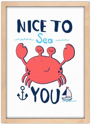Nice to sea you Παιδικά Πίνακες σε καμβά 66 x 53 cm (35438)