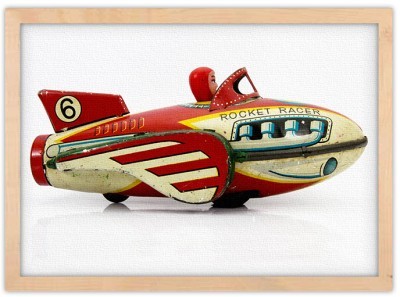 Rocket Racer, Παιδικά, Πίνακες σε καμβά, 20 x 15 εκ.