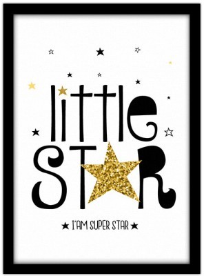 Little superstar, Παιδικά, Πίνακες σε καμβά, 15 x 20 εκ.