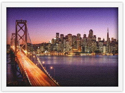 Γέφυρα στο Σαν Φρανσίσκο Πόλεις – Ταξίδια Πίνακες σε καμβά 40 x 60 cm (37955)