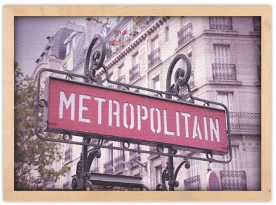 Metropolitan, Πόλεις – Ταξίδια, Πίνακες σε καμβά, 30 x 20 εκ. (37960)