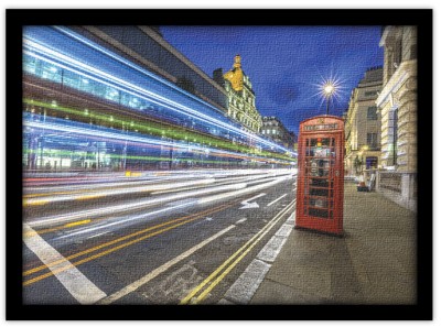 Houseart London lights, Πόλεις - Ταξίδια, Πίνακες σε καμβά, 20 x 15 εκ.