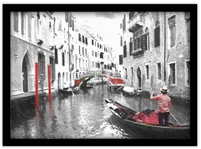 Γόνδολες στην Ιταλία, Πόλεις – Ταξίδια, Πίνακες σε καμβά, 30 x 20 εκ. (37971)