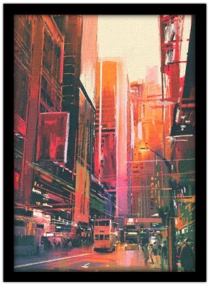 Houseart City Painting, Πόλεις - Ταξίδια, Πίνακες σε καμβά, 15 x 20 εκ.