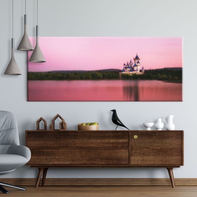 Όμορφο Κάστρο Πόλεις – Ταξίδια Πίνακες σε καμβά 34 x 60 cm (38029)