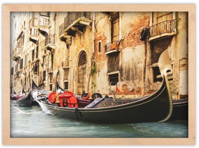 Παραδοσιακή Βενετία: βόλτα με γόνδολα Πόλεις – Ταξίδια Πίνακες σε καμβά 40 x 60 cm (10168)
