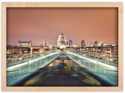 Λονδίνο τη νύχτα Πόλεις – Ταξίδια Πίνακες σε καμβά 40 x 65 cm (12761)