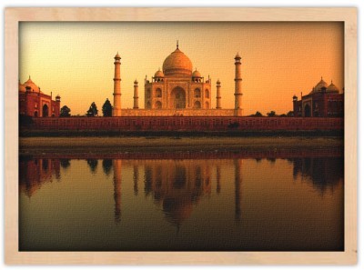 Το Ταζ Μαχάλ στο σούρουπο Πόλεις – Ταξίδια Πίνακες σε καμβά 41 x 61 cm (15444)