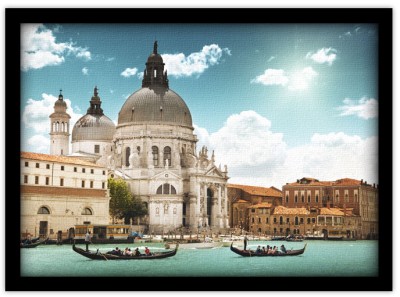 Μεγάλο Κανάλι με γόνδολες Πόλεις – Ταξίδια Πίνακες σε καμβά 44 x 58 cm (15457)