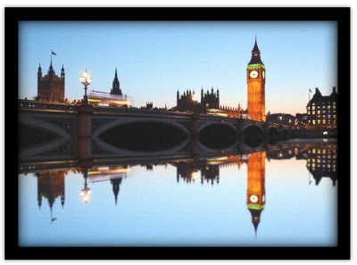 Houseart - ΣΗΜΑΝΤΙΚΟ: Σε περίπτωση διαφοράς τιμής από το κατάστημα ισχύει παντα και μόνο η τιμή του καταστήματος Μπιγκ Μπεν σε αντανάκλαση, Πόλεις - Ταξίδια, Πίνακες σε