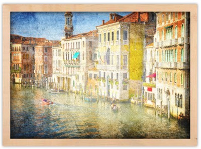 Κανάλι της Βενετίας, Ιταλία Πόλεις – Ταξίδια Πίνακες σε καμβά 41 x 61 cm (18689)