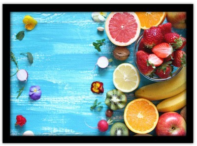 Φρέσκα Φρούτα, Φαγητό, Πίνακες σε καμβά, 30 x 20 εκ. (37907)