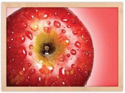 Πλυμένο μήλο Φαγητό Πίνακες σε καμβά 41 x 62 cm (16192)