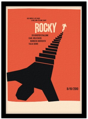 Rocky, Vintage, Πίνακες σε καμβά, 15 x 20 εκ.