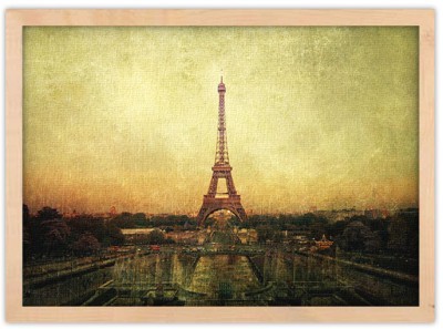 Παρίσι, vintage, Vintage, Πίνακες σε καμβά, 20 x 15 εκ.