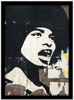 Γυναίκα που φωνάζει, Street art, Πίνακες σε καμβά, 20 x 30 εκ.