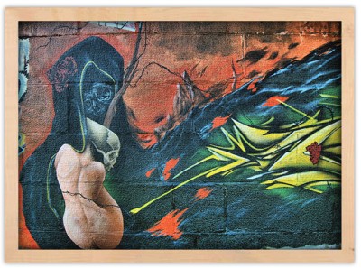 Μεταφυσικό graffiti, Street art, Πίνακες σε καμβά, 30 x 20 εκ.