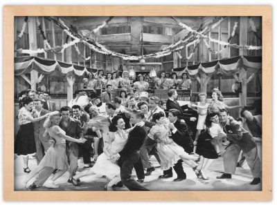 Πάρτυ, Άνθρωποι, Πίνακες σε καμβά, 20 x 15 εκ.