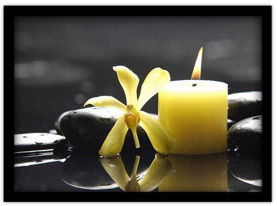 Λουλούδι με κίτρινο κερί, Διάφορα, Πίνακες σε καμβά, 20