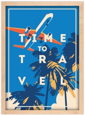 Houseart Time to Travel, Διάφορα, Πίνακες σε καμβά, 15 x 20 εκ.
