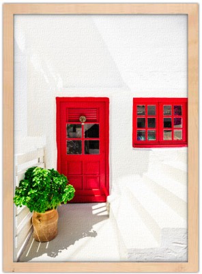 Παραδοσιακό σπίτι της Πάρου, Ελλάδα, Πίνακες σε καμβά, 