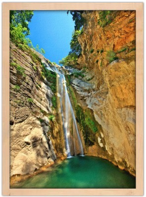 Καταρράκτης στο Δημοσάρη, Λευκάδα, Ελλάδα, Πίνακες σε κ