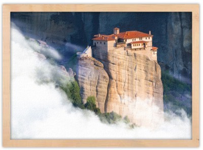 Σύννεφα στα Μετέωρα, Ελλάδα, Πίνακες σε καμβά, 20 x 15 