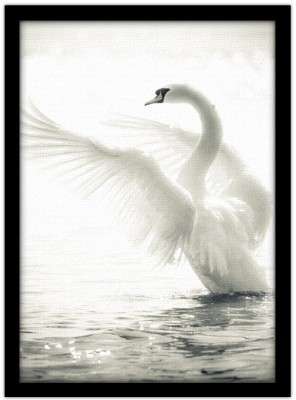 Χαριτωμένος κύκνος, Ζώα, Πίνακες σε καμβά, 15 x 20 εκ.