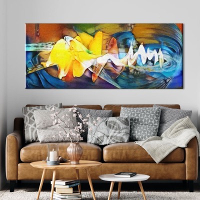 Houseart - ΣΗΜΑΝΤΙΚΟ: Σε περίπτωση διαφοράς τιμής από το κατάστημα ισχύει παντα και μόνο η τιμή του καταστήματος Αφηρημένη Ζωγραφιά, Ζωγραφική, Πίνακες σε καμβά, 100 x