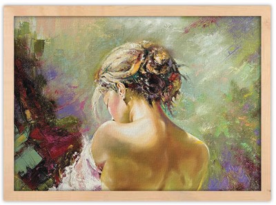 Houseart Όμορφο κορίτσι, Ζωγραφική, Πίνακες σε καμβά, 20 x 15 εκ.