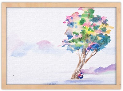 Πολυχρωμο δένδρο Ζωγραφική Πίνακες σε καμβά 47 x 55 cm (10479)