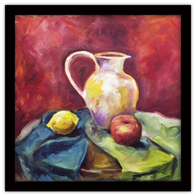 Αντικείμενα πάνω σε τραπέζι, Ζωγραφική, Πίνακες σε καμβ