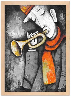 Πίνακες House Art - ΣΗΜΑΝΤΙΚΟ: Σε περίπτωση διαφοράς τιμής από το κατάστημα ισχύει παντα και μόνο η τιμή του καταστήματος Τρομπετίστας, Ζωγραφική, Πίνακες σε καμβά, 15 x 20 εκ.