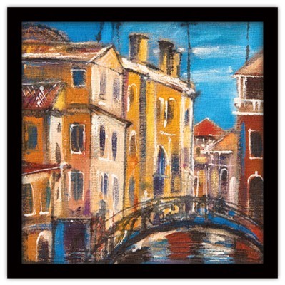 Η γέφυρα από την αρχαία Βενετία, Ζωγραφική, Πίνακες σε 