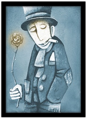 Λουλούδι στο χέρι, Ζωγραφική, Πίνακες σε καμβά, 15 x 20