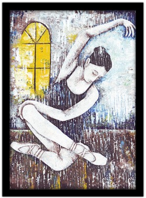 Μπαλαρίνα, Ζωγραφική, Πίνακες σε καμβά, 15 x 20 εκ.