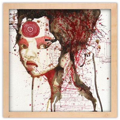 Houseart - ΣΗΜΑΝΤΙΚΟ: Σε περίπτωση διαφοράς τιμής από το κατάστημα ισχύει παντα και μόνο η τιμή του καταστήματος Πορτρέτο, Ζωγραφική, Πίνακες σε καμβά, 40 x 40 εκ.