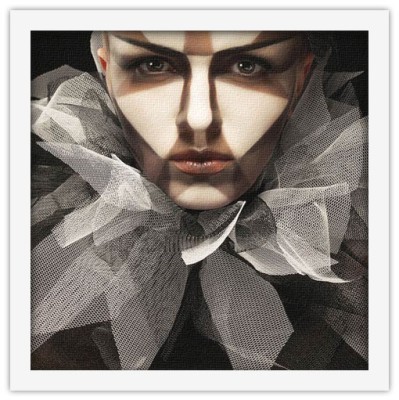 Αρλεκίνος, Ζωγραφική, Πίνακες σε καμβά, 40 x 40 εκ.