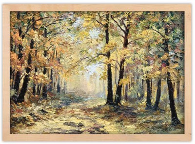 Κίτρινο δάσος ζωγραφιά, Ζωγραφική, Πίνακες σε καμβά, 20