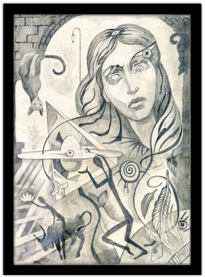 Σουρεαλιστικό πορτρέτο, Ζωγραφική, Πίνακες σε καμβά, 15