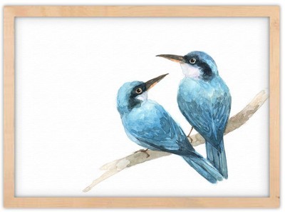 Δύο μπλε χελιδόνια Ζωγραφική Πίνακες σε καμβά 30 x 20 εκ. (44796)