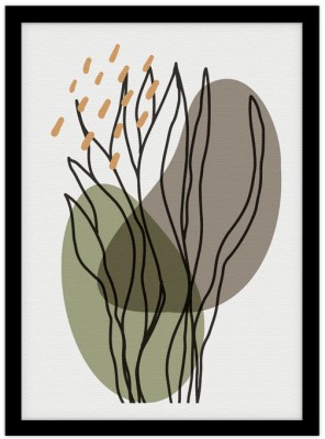 Serene painting, Line Art, Πίνακες σε καμβά, 15 x 20 εκ.