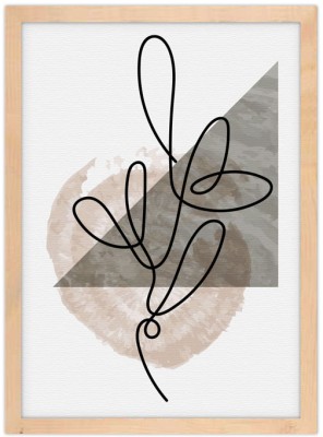 Τree's branch, Line Art, Πίνακες σε καμβά, 15 x 20 εκ.