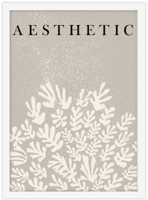 Aesthetic plant, Line Art, Πίνακες σε καμβά, 20 x 30 εκ. (45729)