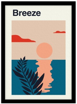 Summer breeze Line Art Πίνακες σε καμβά 20 x 30 εκ. (45743)