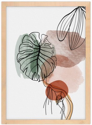 Χρώματα νερομπογιάς Line Art Πίνακες σε καμβά 20 x 30 εκ. (45855)