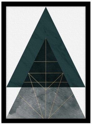 Γεωμετρία Line Art Πίνακες σε καμβά 20 x 30 εκ. (45872)
