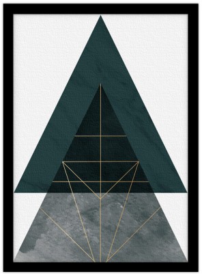 Γεωμετρία, Line Art, Πίνακες σε καμβά, 15 x 20 εκ.