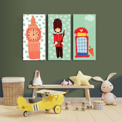 Houseart Λονδίνο φρουρός, Παιδικά, Multipanel, 120 x 75 εκ.