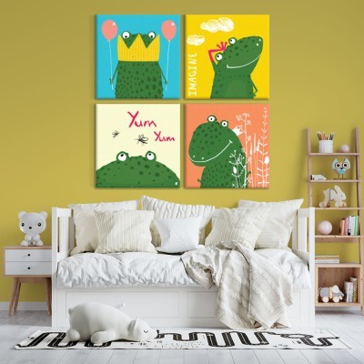 Ο πρίγκιπας βάταραχος, Παιδικά, Multipanel, 100 x 100 εκ.